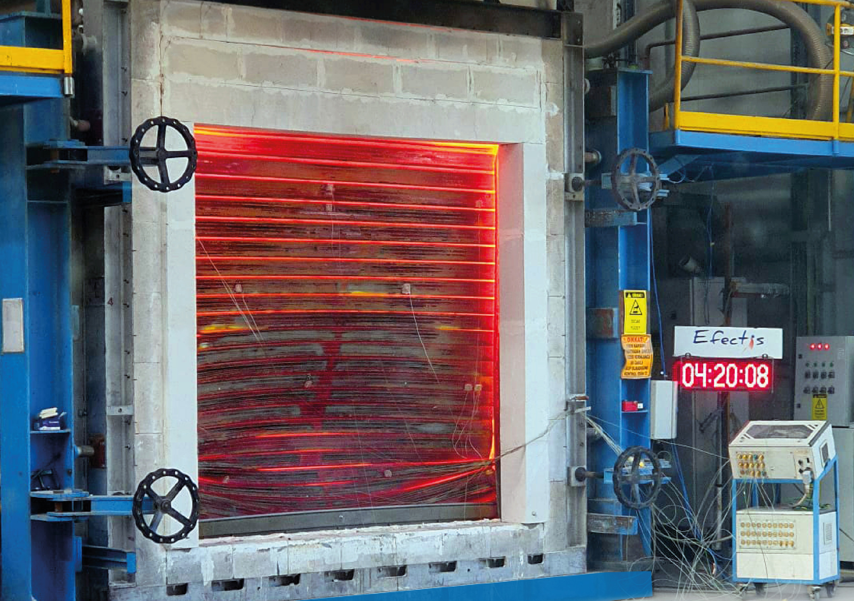 Yangın Dayanımlı Sarmal Kapılar İzolasyonlu (E240)